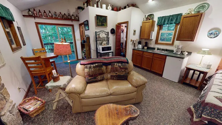 Little Pine Cabin Interior